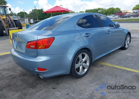 2006 Lexus Is 350 z USA, uszkodzony, nr VIN JTHBE262465006554